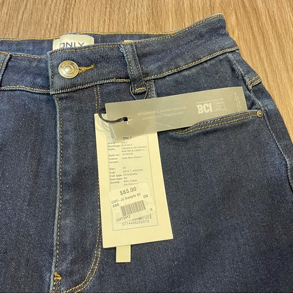 Only Mila Highwaisted Skinny Denim Jeans 29/ 34 - Picture 6 of 8